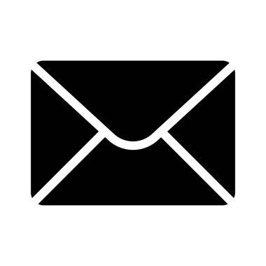 zarf simgesi vektör illüstrasyonu 