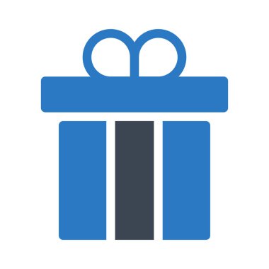 hediye simgesi vektör illüstrasyonu 