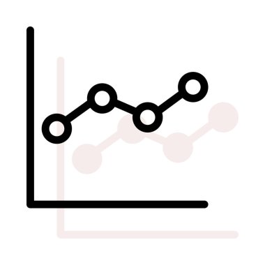 Moleküler simge vektör çizim 