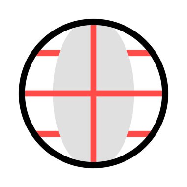 Küresel simge vektör illüstrasyonu 