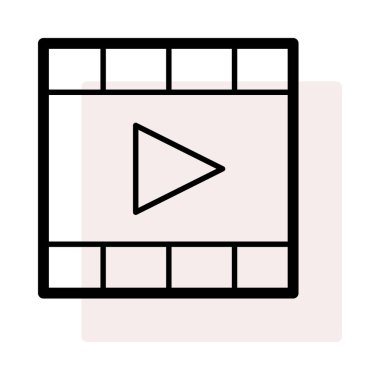 oyuncu simge vektör çizim 