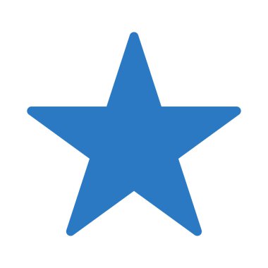 yıldız simgesi vektör illüstrasyonu 