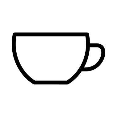  Kupası satırı simgesi, vektör çizim