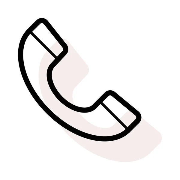 Ilustração Vetor Ícone Telefone —  Vetores de Stock