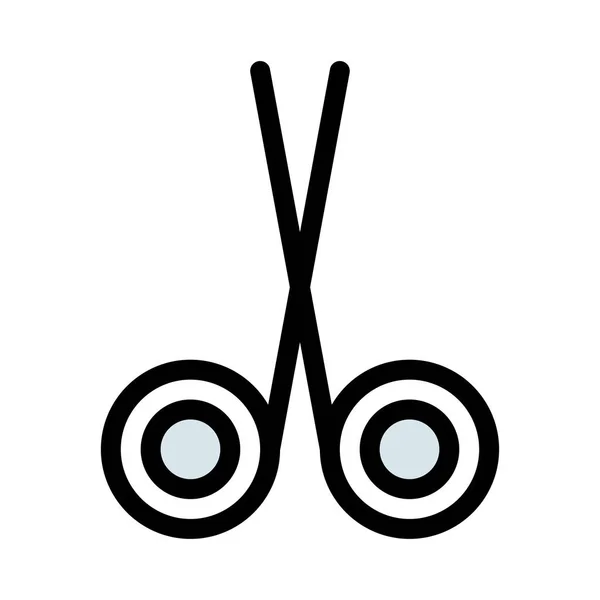 Schere Symbol Vektor Illustration — Stockvektor