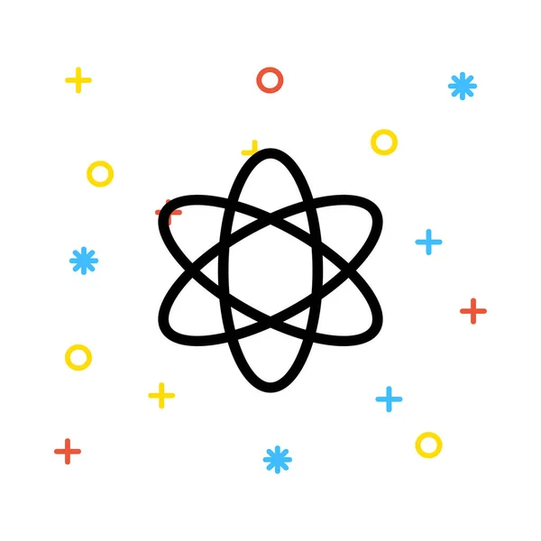 Illustration Vectorielle Icône Atome — Image vectorielle