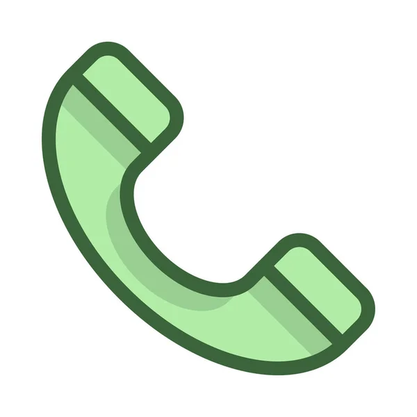 Illustration Des Telefon Symbols — Stockvektor