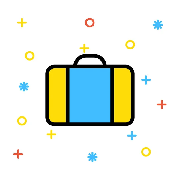 Bag Web Icon Vector Illustration — Stock Vector
