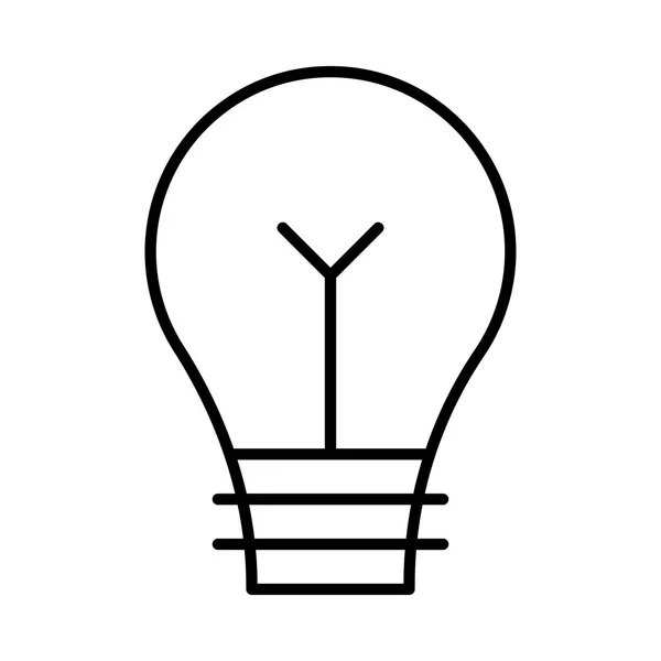 Icône Lampe Illustration Vectorielle — Image vectorielle