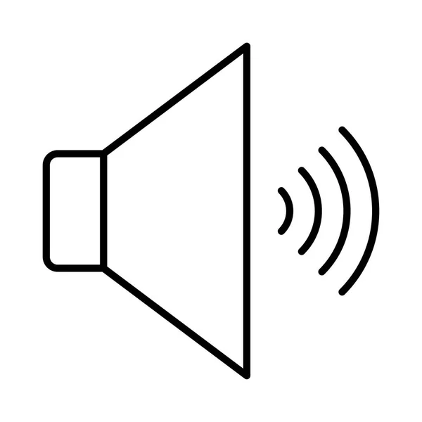 Гучномовець Значок Векторні Ілюстрації — стоковий вектор