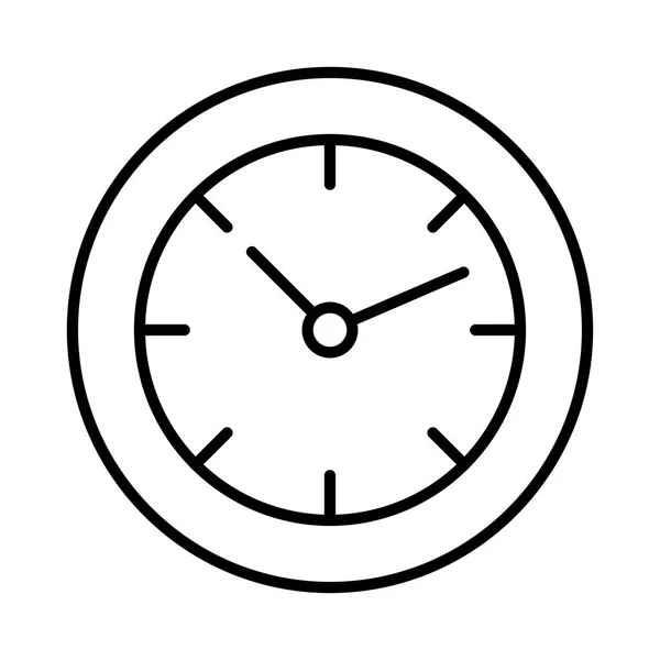 Reloj Icono Vector Ilustración — Archivo Imágenes Vectoriales