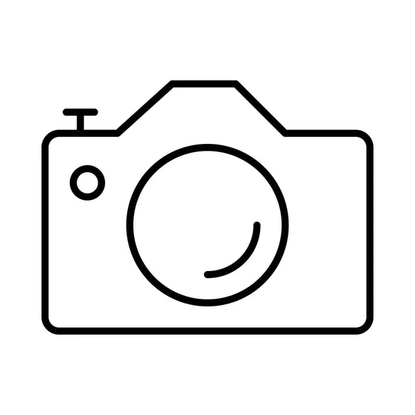 Ilustração Vetor Ícone Câmera — Vetor de Stock
