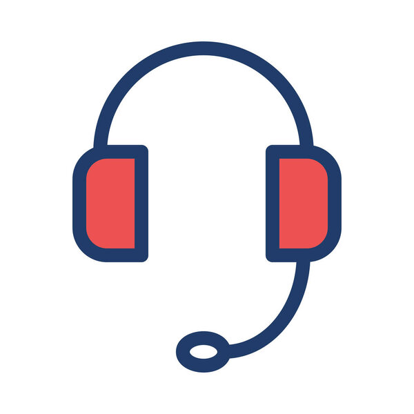 векторная иллюстрация для наушников 