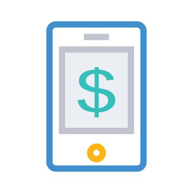 para simgesi vektör illüstrasyonu 