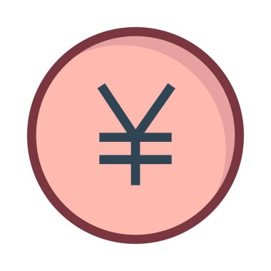 para simgesi vektör illüstrasyonu 