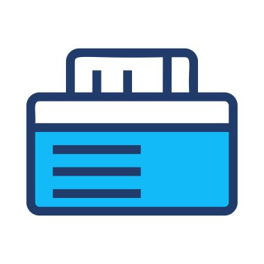 kart simge vektör çizim 