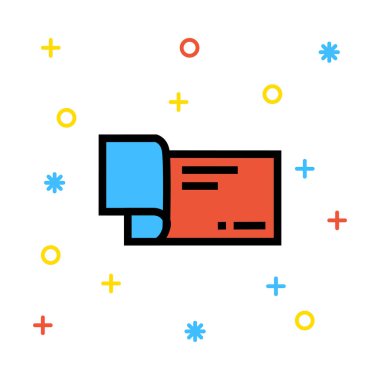 para simgesi vektör illüstrasyonu 