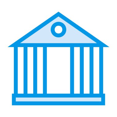 Banka web simge vektör çizim