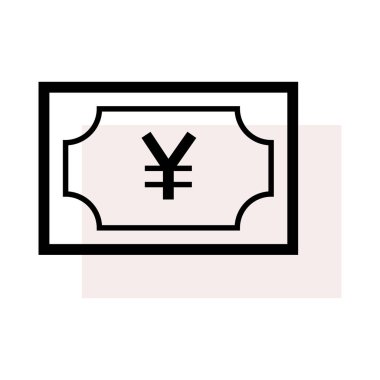 para simgesi vektör illüstrasyonu 