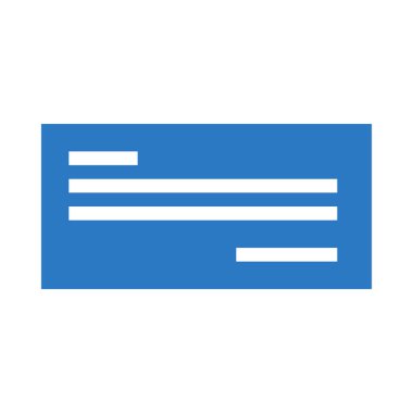 iş kartı simgesi vektör illüstrasyonu 