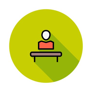 man simgesi vektör illüstrasyonu 