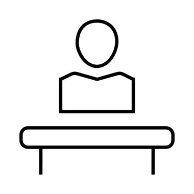 man simgesi vektör illüstrasyonu 