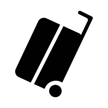 Bagaj simge vektör çizim 