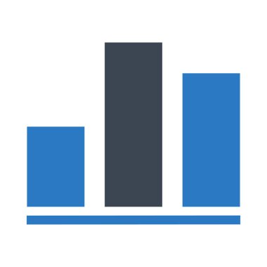 Diyagram simgesi vektör illüstrasyonu 