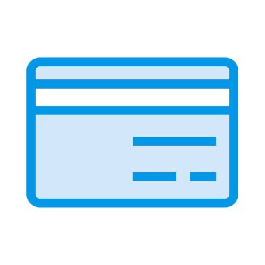 kart simge vektör çizim 