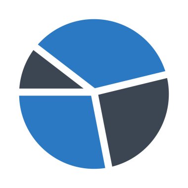 Diyagram simgesi vektör illüstrasyonu 