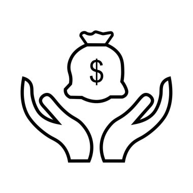 para işareti illüstrasyon vektör 