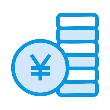 Para simgesi işareti illüstrasyon vektör 