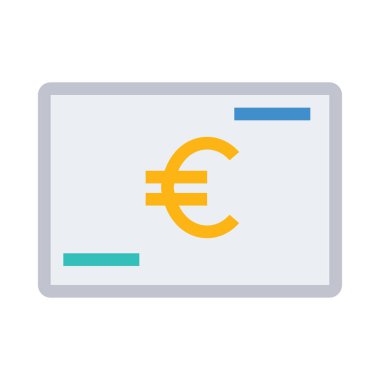 para simgesi vektör illüstrasyonu 