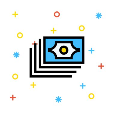 para simgesi vektör illüstrasyonu 