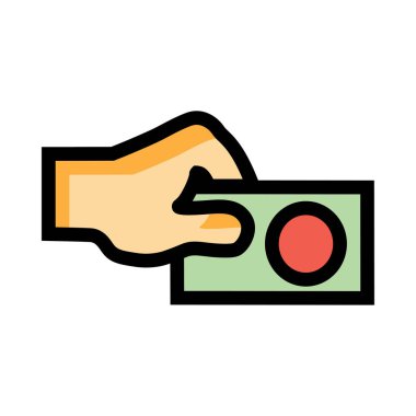 kart simge vektör çizim 