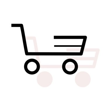 Alışveriş arabası çizimi 