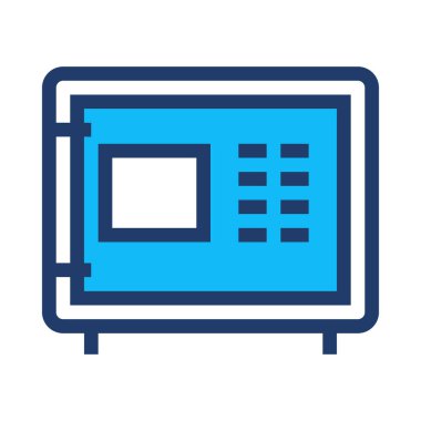 güvenli simge vektör illüstrasyonu  