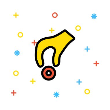 Sikke Simgesi vektör illüstrasyonu 