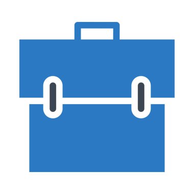 çanta simgesi vektör illüstrasyonu 