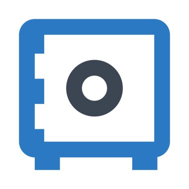 güvenli simge vektör illüstrasyonu 