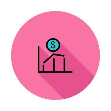 iş simgesi vektör illüstrasyonu 