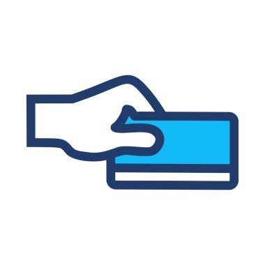 kart simge vektör çizim 