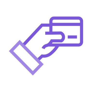 El simge vektör çizim kartı 