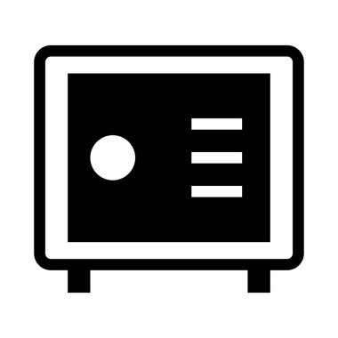 güvenli simge vektör illüstrasyonu 