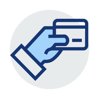 El simge vektör çizim kartı 