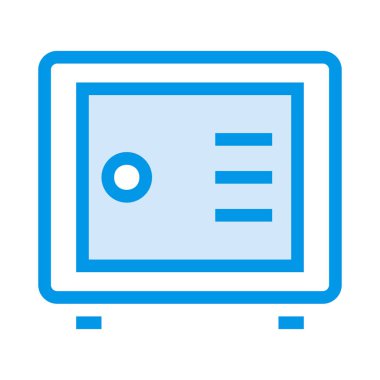 güvenli simge vektör illüstrasyonu 