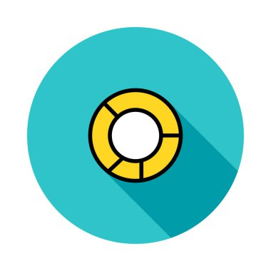 yaşam şamandırası vektör illüstrasyonu 