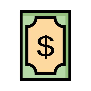 para simgesi vektör illüstrasyonu 