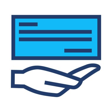 kart simge vektör çizim 