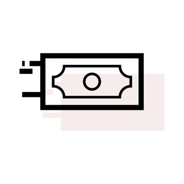 para simgesi vektör illüstrasyonu 